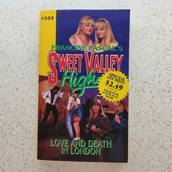Sweet Valley High # 104 Love And Death In London - Picture 1 of 4